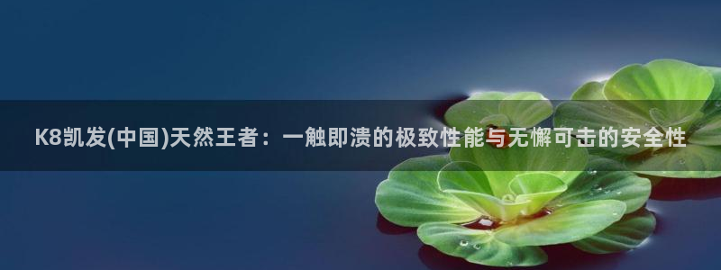 彩虹多多体育app下载：K8凯发(中国)天然王者：一触即溃的极致性能与无懈可击的安全性
